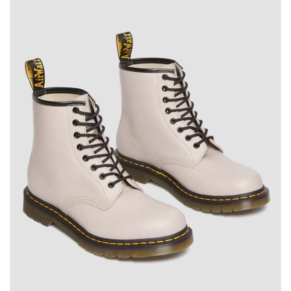 Dr. Martens Shoes - New DR. MARTENS 1460 SMOOTH LEATHER BOOTS - VINTAGE TAUPE